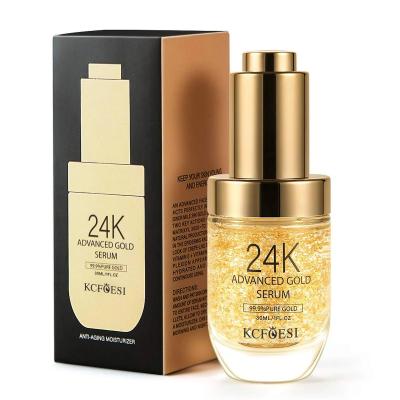 24K Gold Anti Aging Face Serum Moisturizer Enriched with Vitamin C Serum